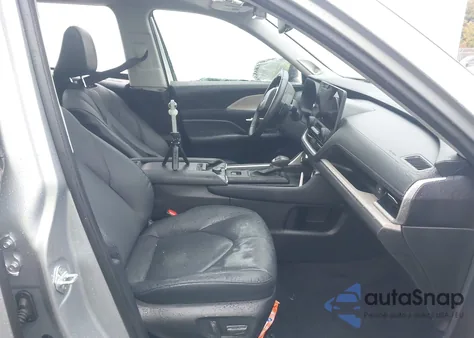 2024 Toyota Grand Highlander Platinum из США, поврежденный, VIN 5TDAAAB58RS027845